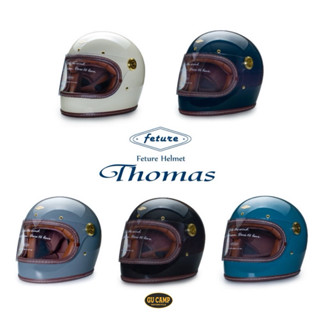 現貨 GU CAMP騎士部品 免運費 Feture Thomas 系列 復古 樂高帽 樂高 全罩安全帽 5色