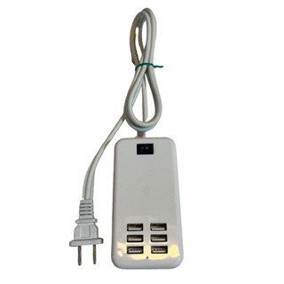 ❮近新❯ 6P-LN1 6孔3A輸出USB充電器 1開6座USB 適用於 iPhone 安卓 手機充電器 USB*6