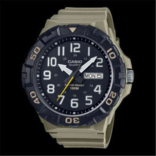 CASIO 卡西歐 大地色調 大錶面 指標錶 - 卡其 (MRW-210H-5A) [ 秀時堂 ]