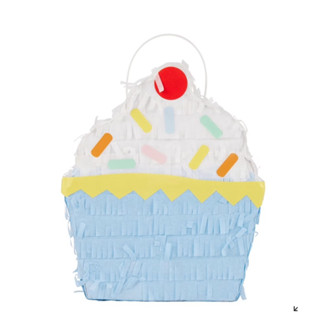 迷你 皮納塔 pinata 杯子蛋糕造型 派對 兒童玩具 遊戲道具