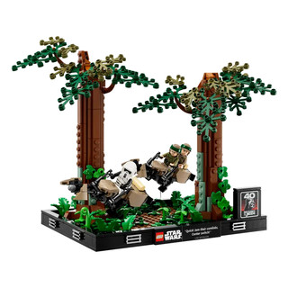 玩具研究中心 現貨 樂高 LEGO 星際大戰系列 75353 Endor Speeder Chase Diorama