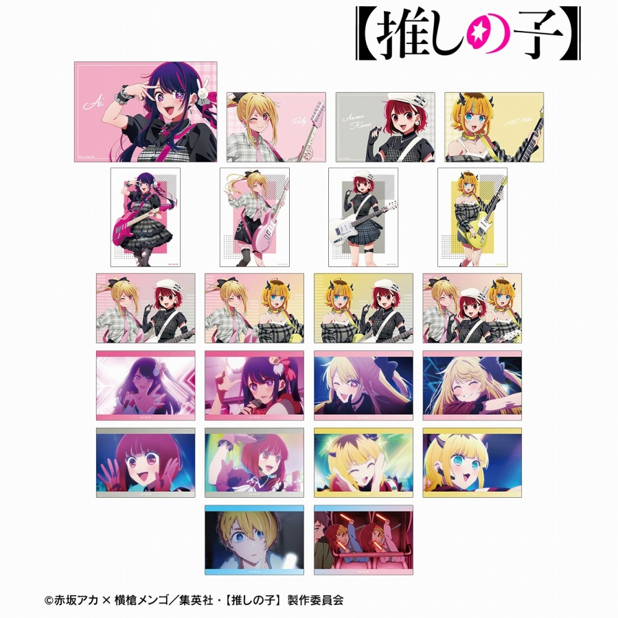 日版現貨 我推的孩子 搖滾樂團相片 星野愛 阿奎亞 露比 MEM 有馬佳奈 黑川茜