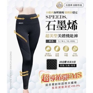 獨家第三代~第五代全系列【 SPEED S.石墨烯美體機能褲(盒裝)外盒輕微瑕