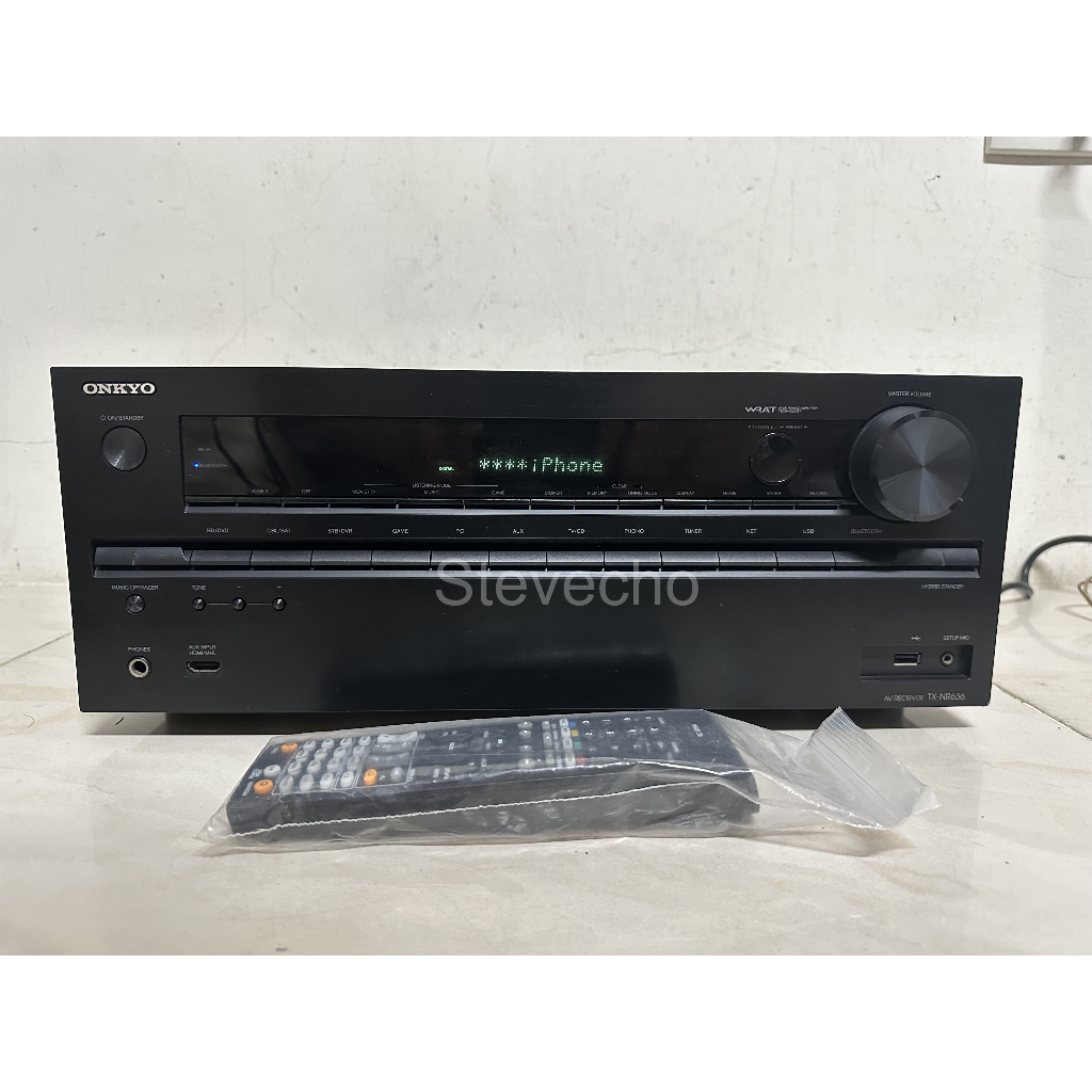 ONKYO TX NR636 收音劇院 7.2 環繞擴大機 4K HDMI 藍芽 WiFi 環繞擴大機 全新副廠遙控器