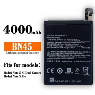 適用於小米紅米note5 Pro/note5手機電池BN45工廠批發4000mah外貿