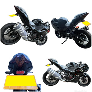 【93 MOTO】 鬍鬚牌 Kawasaki Ninja500 Z500 固定式 後牌架 短牌架 短牌 翹牌