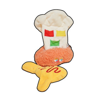 韓國MEANIG 狗狗玩具 寵物玩具 韓國泡菜炒飯 藏食玩具 毛絨娃娃 - 艾爾發寵物 Alphapetstw