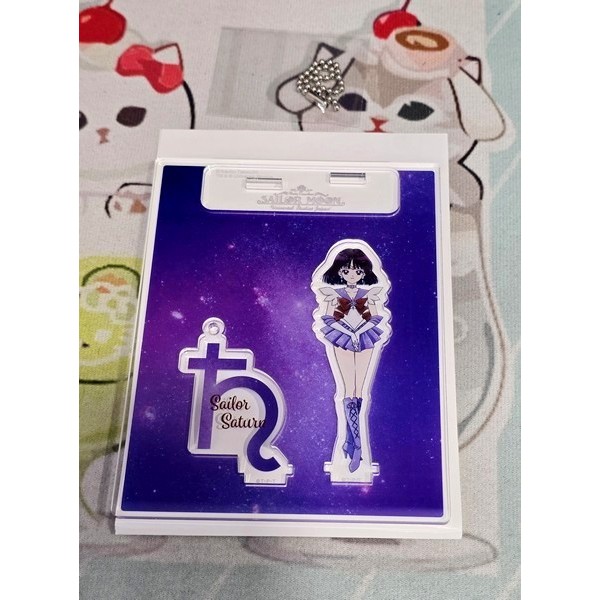 美少女戰士日版環球影城限定版立牌-水手土星&土萌螢&破滅與誕生的戰士 S代