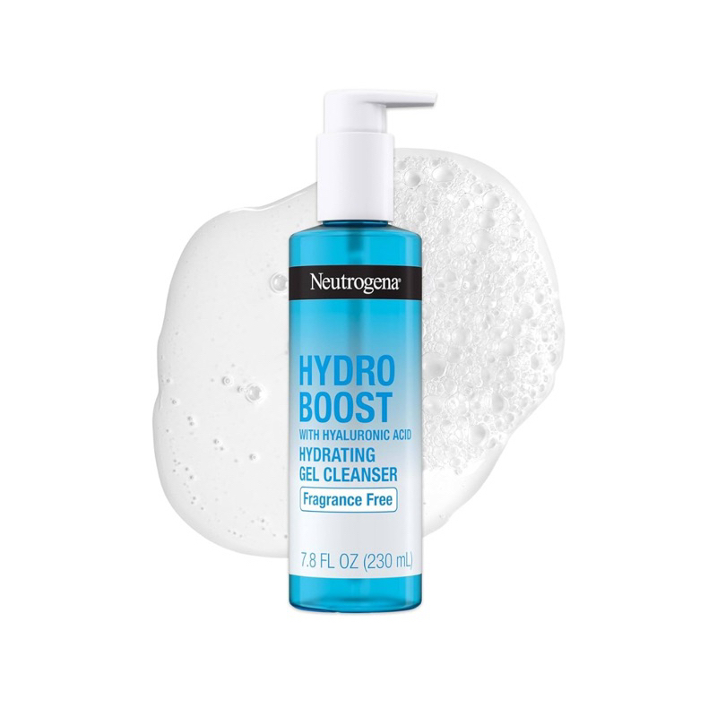 Neutrogena 露得清 Hydro Boost 系列 無香保濕凝膠洗面乳 舒緩牛奶潔面乳 去角質潔面乳
