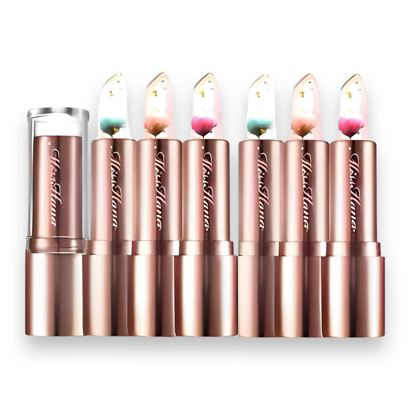 【蜜糖妞】Miss Hana/花娜小姐 水綻裂花瓣唇膏/潤唇膏/變色口紅/溫感/護唇膏/唇彩/唇膏