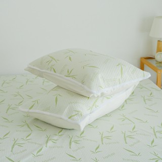 翔仔居家 竹纖維透氣防水保潔(枕)墊【1入】物理防蟎 透氣保潔枕墊 防水枕墊 防蟎保潔枕墊 枕頭保潔墊