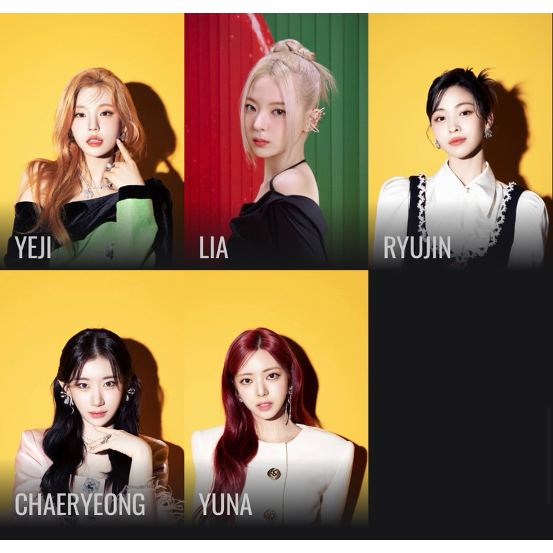 ITZY_JYP JAPAN POPUP STORE_PHOTO CARD_成員小卡