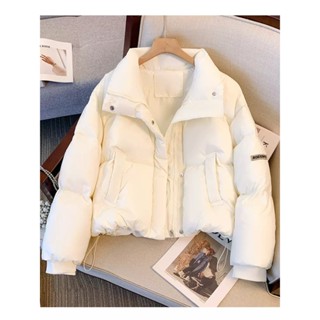 【臺灣發貨】冬季 立領麵包羽絨棉服 女短款 小個子 2024冬季 棉衣 棉襖 外套 防風外套 新款
