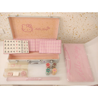 Hello Kitty 凱蒂貓麻將 正版 原裝 鋁殼 33mm麻將