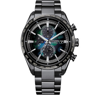 CITIZEN 星辰 ATTESA 宇宙幻彩 光動能 鈦金屬電波 男錶 42MM (AT8286-65E)