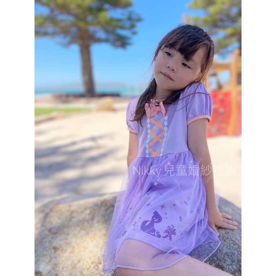 台灣現貨 公主現貨 公主系列  萬聖節洋裝 生日禮物 現貨公主洋裝  美人魚 樂佩公主