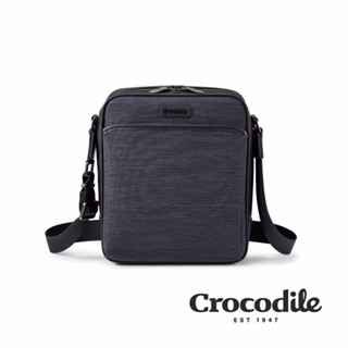 Crocodile鱷魚皮件 直式斜揹包 可放10吋平板 Marvel 1.5系列 0104-07653-黑藍兩色