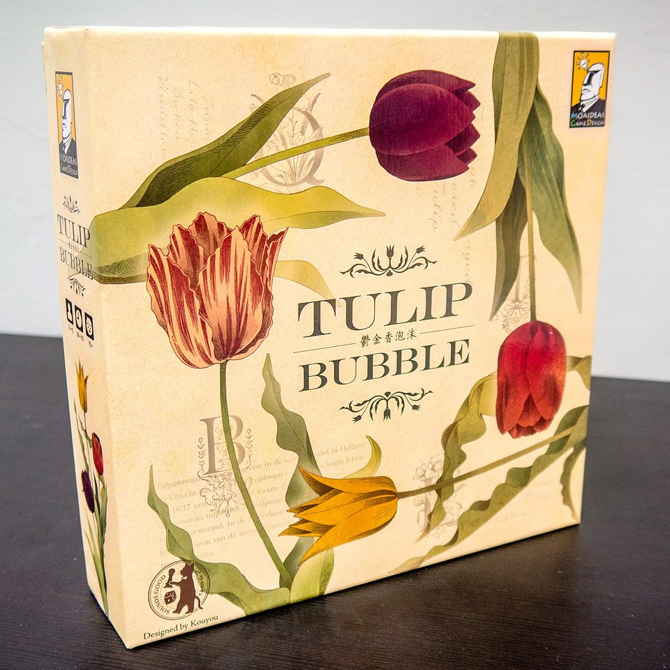 骰子人桌遊-鬱金香泡沫 Tulip Bubble.理財.金融.買空賣空
