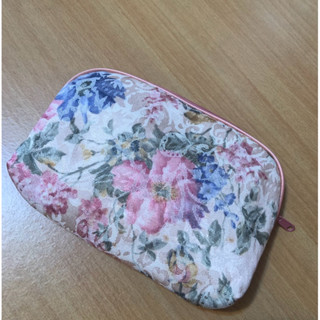 #近全新#包#化妝包#粉紅化妝包#花紋化妝包#二手商品#二手#九成新#收納包#女士包#女生配件#花邊化妝包#化妝#包包👜
