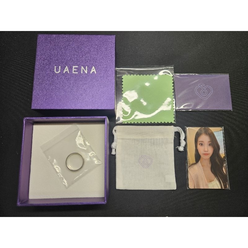 【新品未使用】[IU] OFFICIAL SONIC RING 11号 IU - IUAENA OFFICIAL SONIC RING, 興趣及遊戲, 收藏品及紀念品