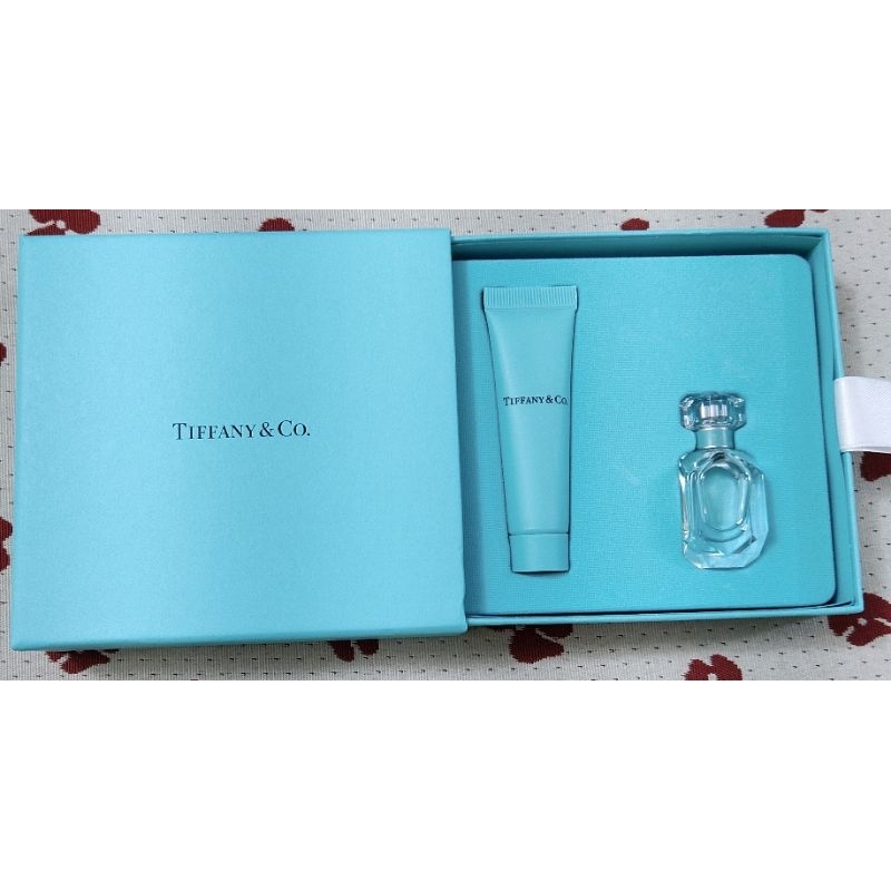 Tiffany & Co.同名女性淡香精小香禮盒組（淡香精5ml+身體乳14ml)