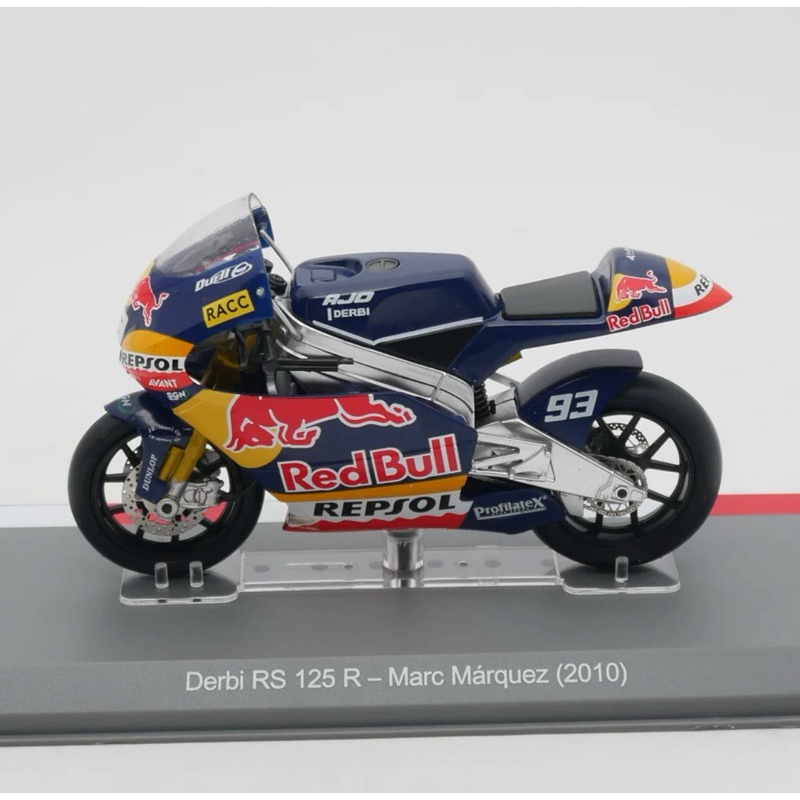 現貨Moto GP 1:18 Marc Marquez 2010年 Derbi RS 125 R 93模型車