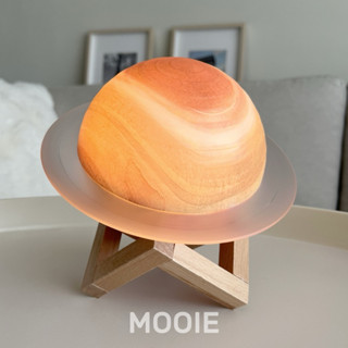 【MOOIE】現貨24H出貨 土星環夜燈音響 可插記憶卡 氛圍感神器 小紅書推薦 聖誕節情人節新年生日禮物 交換禮物