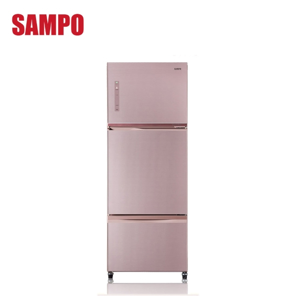 SAMPO 聲寶 475L三門變頻冰箱 SR-C48GDV 含基本安裝+舊機回收