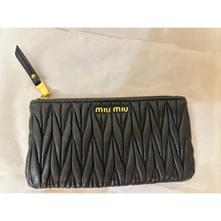 MIU MIU 真皮信封長夾（正品）
