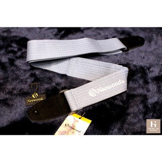 ▶合音樂器行◀ 全新 Neowood 純色系列背帶 木吉他/電吉他/電貝斯 花木藍 (8色可選)