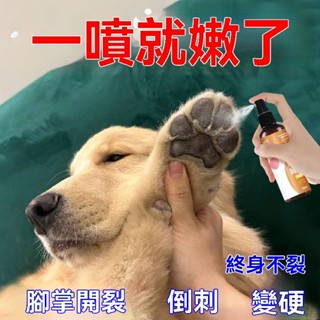 臺灣出貨 寵物狗狗腳掌乾裂修復噴霧可舔舐滋潤腳掌腳後跟防裂貓爪除臭保溼 護爪膏 寵物潤爪膏 護爪霜 狗狗貓咪護爪膏