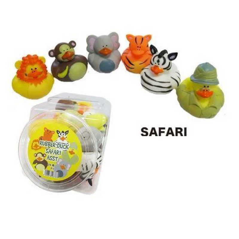 (I LOVE樂多)日本進口黃色小鴨 動物組合 浴缸玩伴 RUBBER DUCK 黃色小鴨
