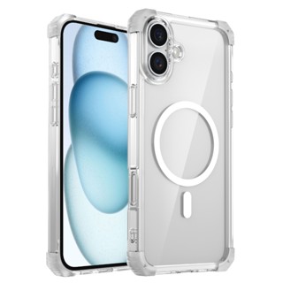 新升級 透明 蘋果 i16 磁吸手機殼 防摔保護殼 適用於 iPhone 12 13 14 15 16 Pro Max