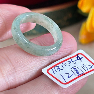 臺灣現貨 天然翡翠A貨，國際圍12圍玉戒 天然緬甸玉戒指