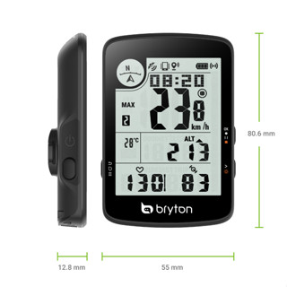 火雞Tth Bryton Rider 17E 單主機 GPS 自行車 3英吋大螢幕碼表
