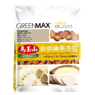 馬玉山 核桃榛果杏仁30g克 x 12包【家樂福】