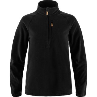Fjallraven Ovik Lite Fleece Half Zip 女款半門襟刷毛衣 黑 F14600199