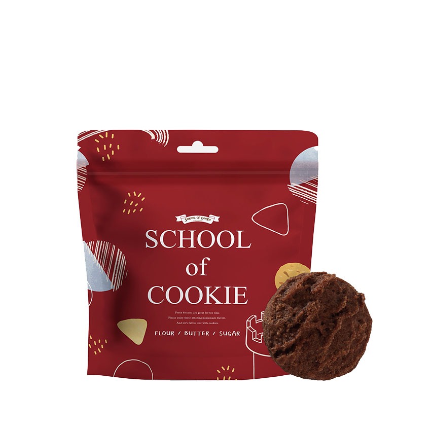 【台灣優格餅乾學院】天然奶油-巧克力奶酥餅乾 130g｜奶酥餅乾 香濃奶酥 巧克力餅乾 喜餅推薦 療癒零食、分享包