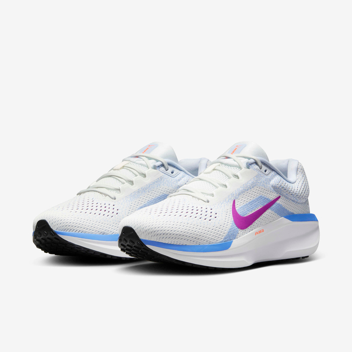 【NIKE】AIR WINFLO 11 女 白藍 慢跑鞋 運動 厚底 透氣 FJ9510-103