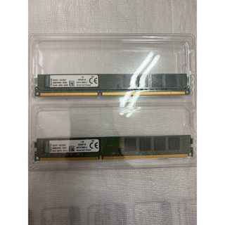 （未使用）金士頓 KVR16N11/8 DDR3 / 1600 / 8GB*2 桌上型 共16GB