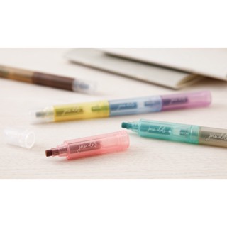 【摸鼻子文房具】日本MIDORI．三色標記螢光筆 共6款 單支/3支組