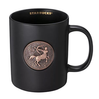 妞妞小舖 星巴克 starbucks 鐫刻射手星座馬克杯 射手座 射手星座 馬克杯 星座杯 火象 限量 免運 十二星座