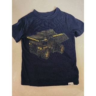 Gap童裝 深藍戰車童趣T size 4year