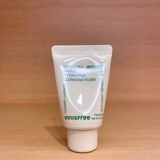 栗子美妝🌰｜innisfree 悅詩風吟 綠茶保濕氨基酸潔面乳 15g 小樣 試用裝 旅行裝