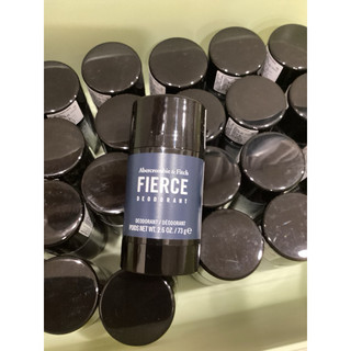 ABERCROMBIE & FITCH天生無畏男性體香膏73G古龍水10ml噴式香水筆/FIERCE A&F肌肉男 經典