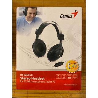 Genius HS-M505X頭戴式有線耳機 （昆盈）