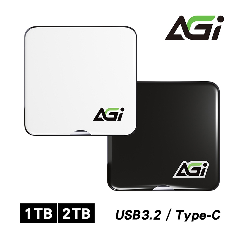 AGI 亞奇雷 EDM38 磁吸式外接固態硬碟 1TB 2TB -現貨免運3年保固