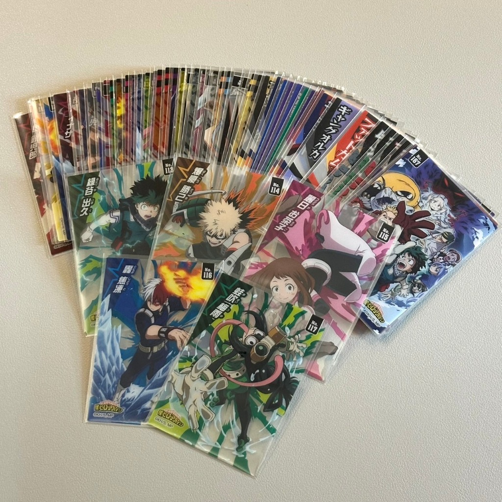 我的英雄學院 日版 第3彈 透卡 ENSKY 第三彈 款式確認 自選 附卡套 爆豪勝己 轟焦凍 綠谷出久