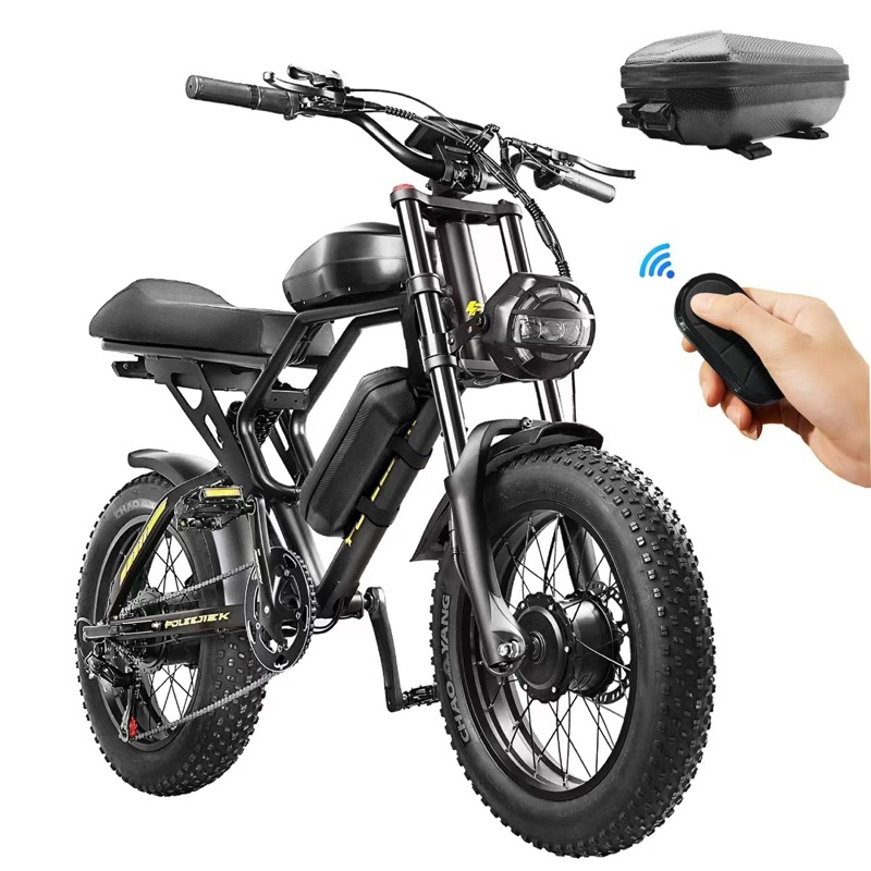 美國城市胖胎車款，雙電機3000瓦
