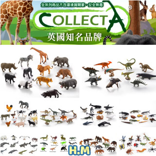 【collectA英國高擬真模型 (小盒裝)】小恐龍/野生動物/海洋動物/農場動物/史前/爬蟲與兩棲/昆蟲/寵物組